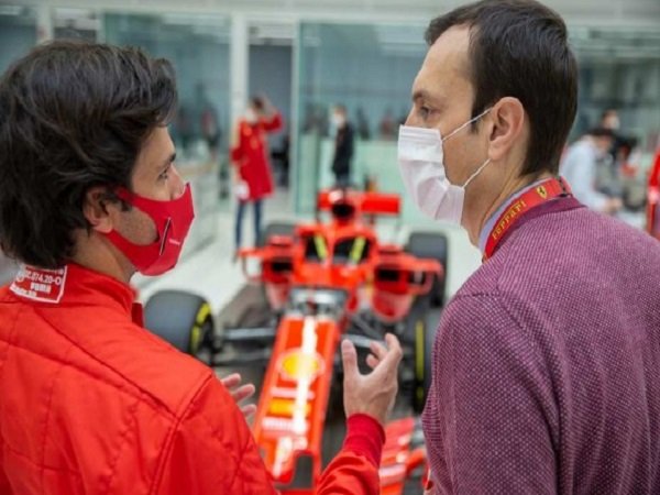 Carlos Sainz Jr sudah mulai mencari tahu karakteristik mobil Ferrari.