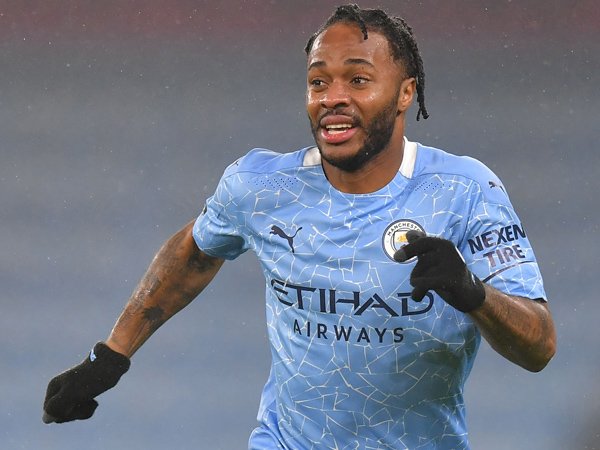 Winger Manchester City, Raheem Sterling.