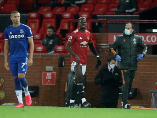 Solskjaer konfirmasi cedera Paul Pogba paska laga Manchester United vs Everton​