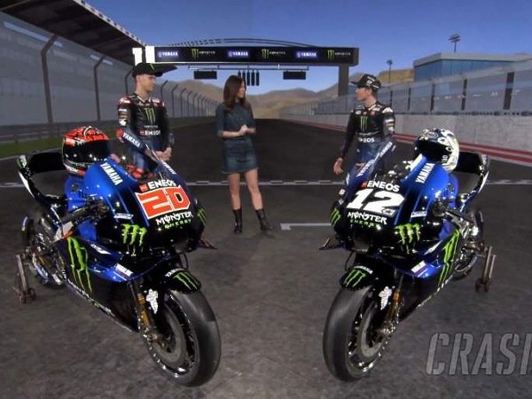 Monster Energy Yamaha merilis motor untuk MotoGP 2021