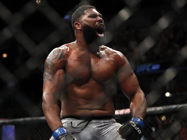 Diselak Jon Jones, Curtis Blaydes: Dia adalah yang terbaik sepanjang masa. (Gambar: AP)