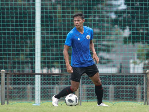 Pemain bertahan timnas Indonesia U-23, Andy Setyo