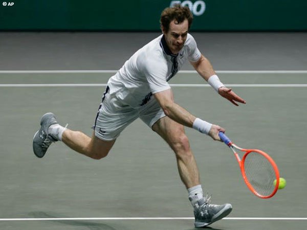 Andy Murray lolos ke babak kedua Rotterdam Open 2021