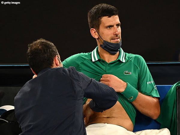 Novak Djokovic tak perlu terburu-buru untuk kembali beraksi akibat cedera yang dialaminya