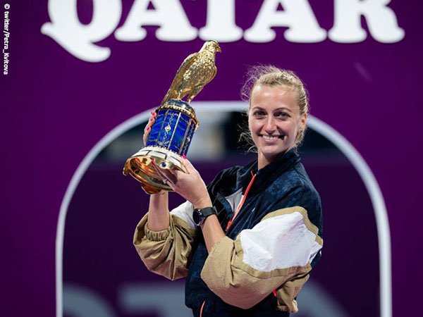 Petra Kvitova akhiri puasa gelar di Qatar Open 2021