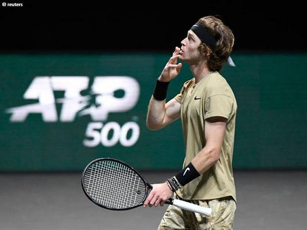 Andrey Rublev melaju ke final Rotterdam Open 2021