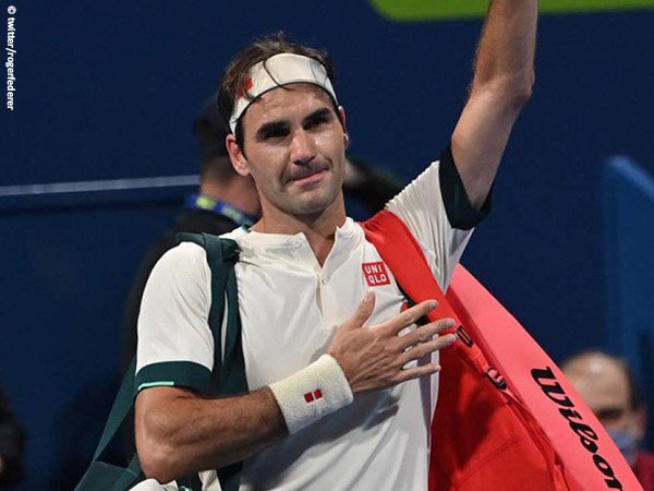Langkah Roger Federer terhenti di perempatfinal Qatar Open 2021