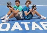 Andrey Rublev Dan Aslan Karatsev Bertahta Di Qatar Open Nomor Ganda