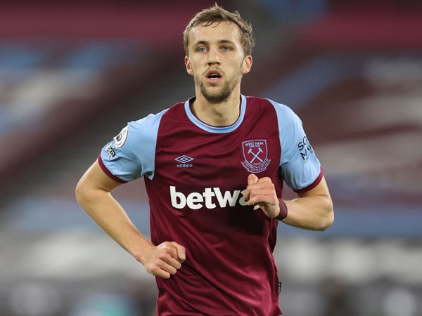 Gelandang West Ham United, Tomas Soucek.