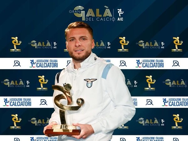 Dua bintang Lazio raih penghargaan di gran gala