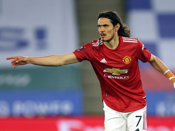 Striker Manchester United, Edinson Cavani.