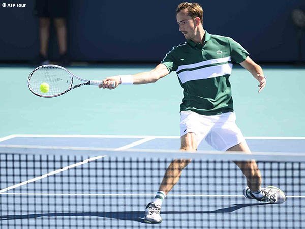 Daniil Medvedev melaju ke babak ketiga Miami Open 2021
