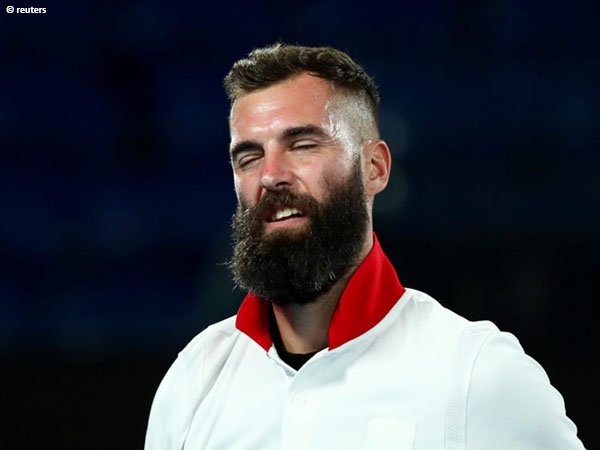 Benoit Paire kalah dari Lorenzo Musetti di Miami Open 2021