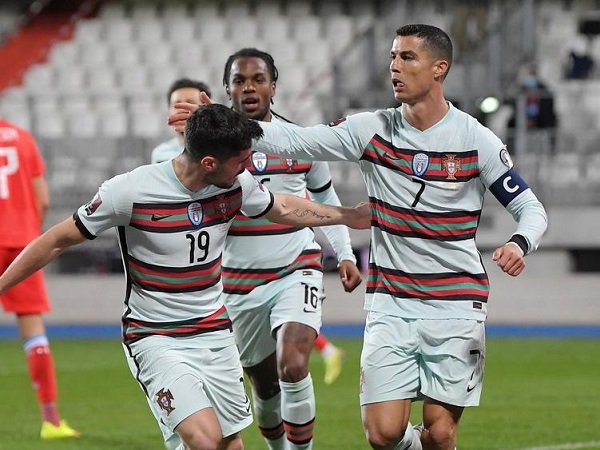 Portugal kalahkan Luksemburg di kualifikasi Piala Dunia 2022.