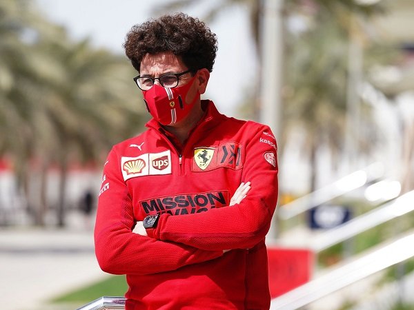 Mattia Binotto senang lihat Ferrari tunjukkan performa bagus di GP Bahrain.