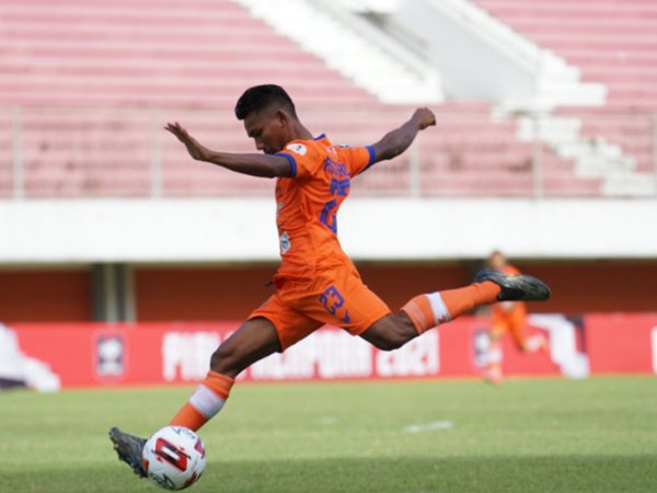 Pemain andalan Persiraja Banda Aceh dan top skor sementara Piala Menpora 2021, Assanur Rijal