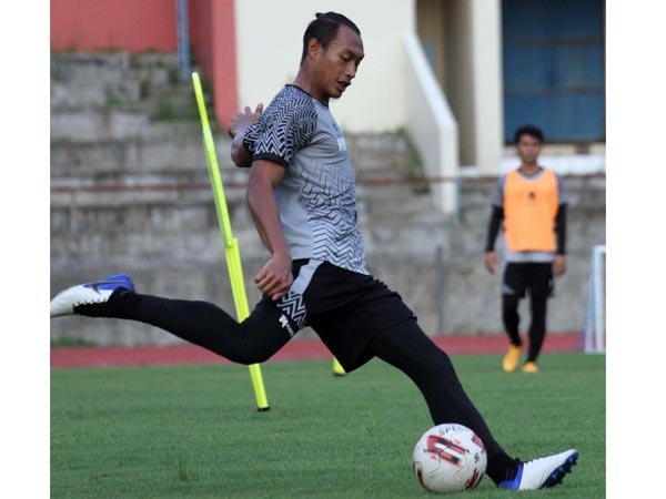 Latihan skuat Bhayangkara Solo FC jelang Liga 1 2021