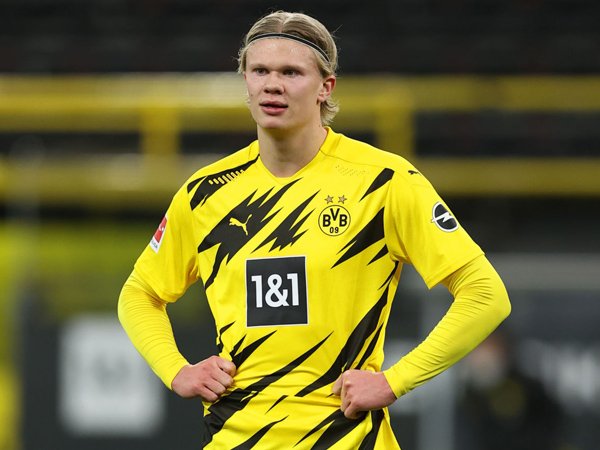 Striker Borussia Dortmund, Erling Haaland.