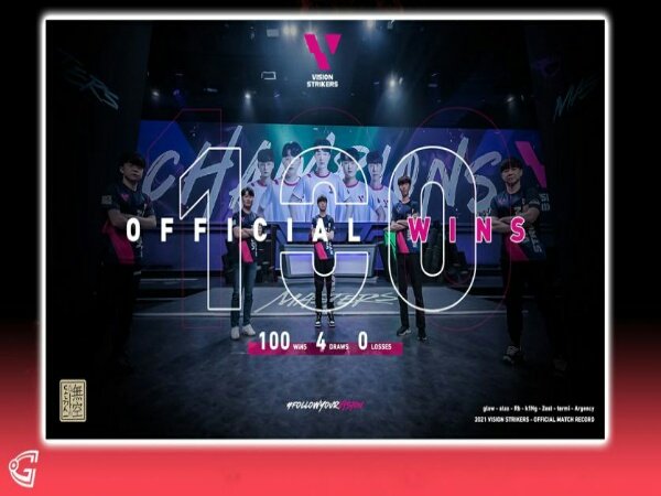 Vision Strikers Cetak Rekor 100 Kemenangan beruntun di VALORANT