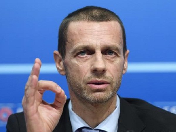 Presiden UEFA Aleksandar Ceferin