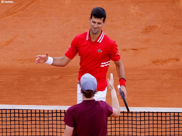 Bagi Novak Djokovic, masa depan dunia tenis Italia akan cerah dengan keberadaan Jannik Sinner