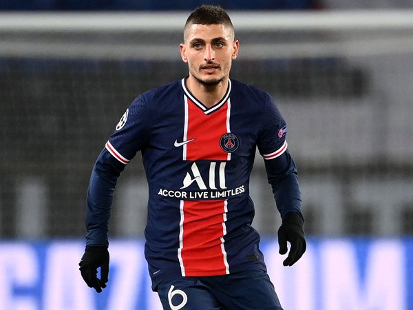 Gelandang Paris Saint-Germain, Marco Verratti.