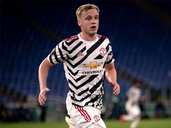 Gelandang Manchester United, Donny van de Beek.