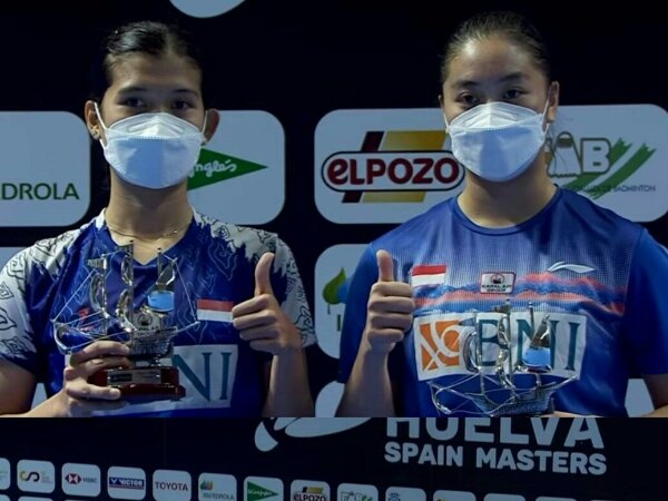 Kandaskan Unggulan Teratas, Yulfira/Febby Juara Spanyol Masters 2020