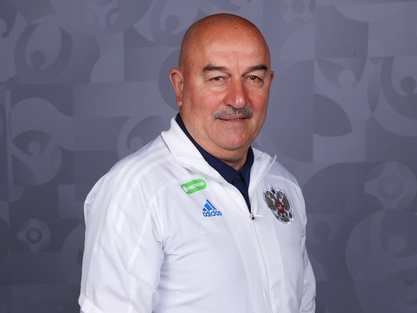 Pelatih Timnas Rusia, Stanislav Cherchesov.