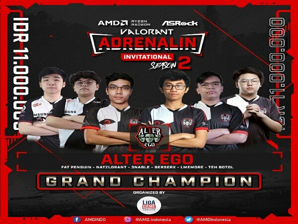 Defeated 2-0 by ARF. GGWP See you next. . . Proudly Sponsored By: @amd @di_cbn #yesports . #HungryBeast #Valorant #ValorantIndonesia…