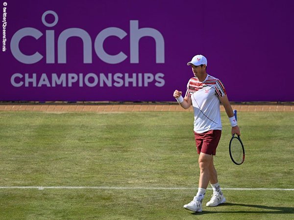 Andy Murray tantang Matteo Berrettini di babak kedua Queen'sClub Championships 2021