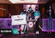 Kembali Taklukkan EVOS Lynx, Belletron Era Juara UniPin Ladies Series