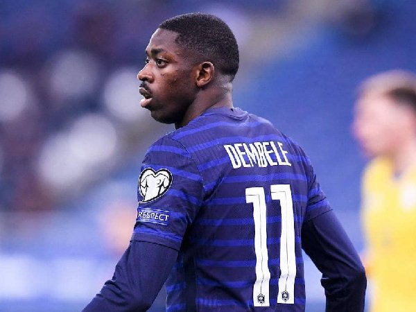 Karena cedera, Manchester United urungkan niat rekrut Ousmane Dembele dari Barcelona