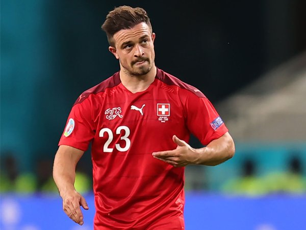 Gelandang timnas Swiss, Xherdan Shaqiri.