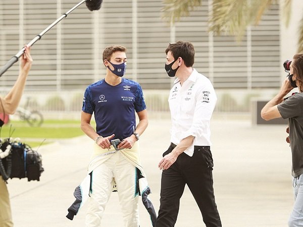 George Russell, Toto Wolff