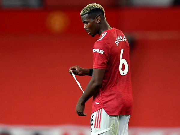 Gelandang Manchester United, Paul Pogba.