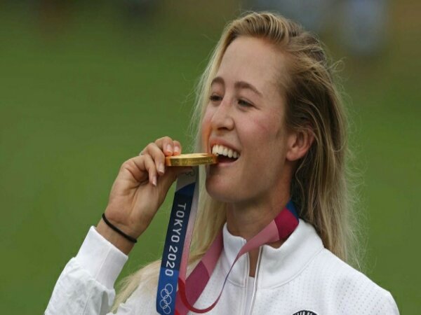 Nelly Korda Rengkuh Medali Emas Golf Putri Olimpiade Tokyo 2020