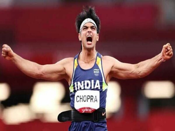 History!  Neeraj Chopra, India's first athlete, wins Olympic gold in athletics
