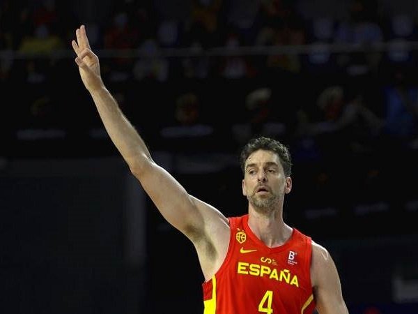 Mantan center Timnas Basket Spanyol, Pau Gasol.