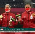 Leani/Sadiyah Rebut Emas Ganda Putri Paralimpiade Tokyo 2020