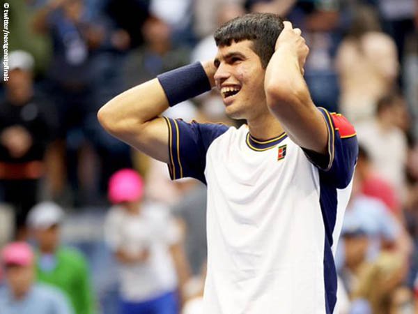 Carlos Alcaraz bukukan satu tiket perempatfinal US Open 2021