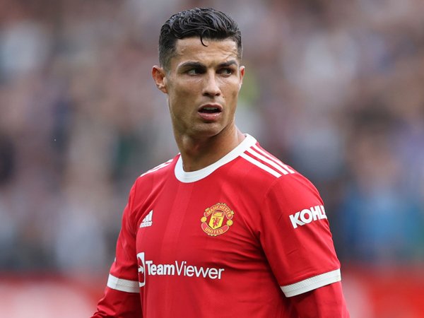 Penyerang Manchester United, Cristiano Ronaldo.