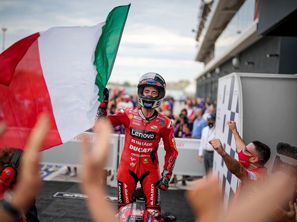 Francesco Bagnaia ungkap faktor utama yang buatnya bisa menang di GP San Marino.