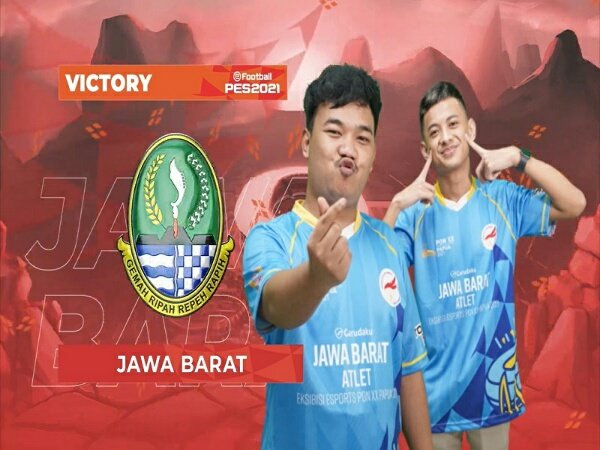 eFootball PON XX Papua: Menang Comeback, Jawa Barat Sabet Medali Emas