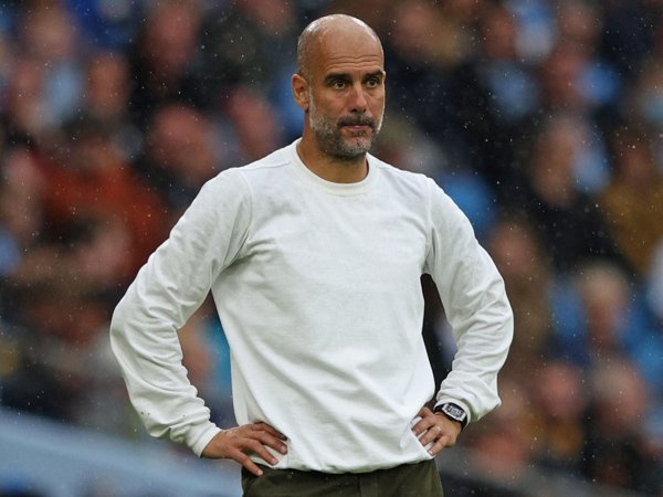 Manajer Manchester City, Pep Guardiola.