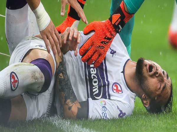 Fiorentina mengumumkan jika Gaetano Castrovilli sudah boleh berlatih kembali usai satu bulan absen akibat mengalami cedera yang cukup serius / via AFP