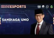 Sandiaga Uno Antusias dengan Perkembangan Esports Indonesia