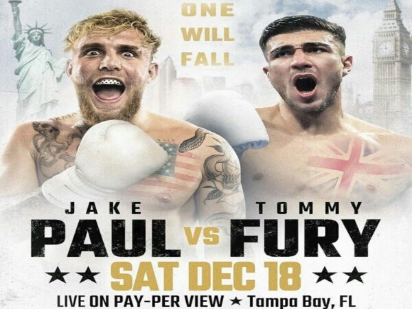 Catat Tanggalnya! Jake Paul vs Tommy Fury Digelar 18 Desember 2021