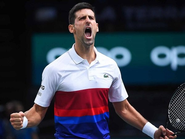 Novak Djokovic lumpuhkan Marton Fucsovics di Paris Masters 2021