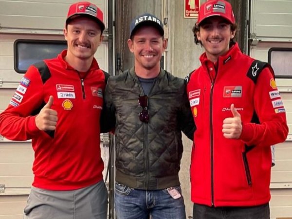 Casey Stoner, Jack Miller, Francesco Bagnaia, Ducati